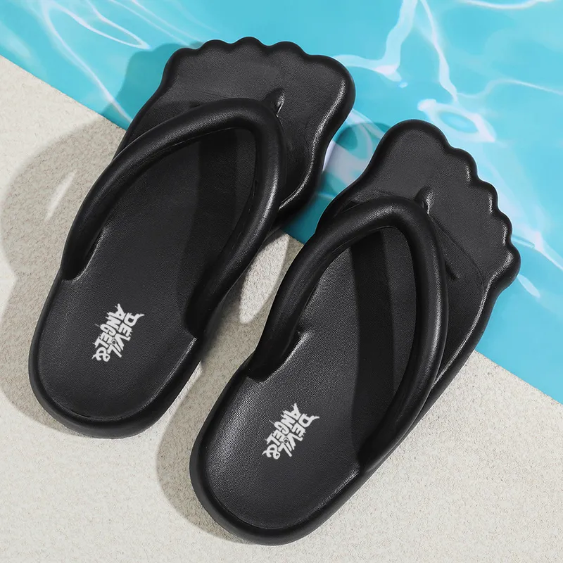DEVIL AND ANGEL Abrasion Resistant Slip Resistant Flip Flops Men's-9