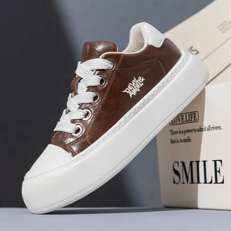 DEVIL AND ANGEL Slip Resistant And Abrasion Resistant Coverage Low Top Skateboard Shoes Men's-15