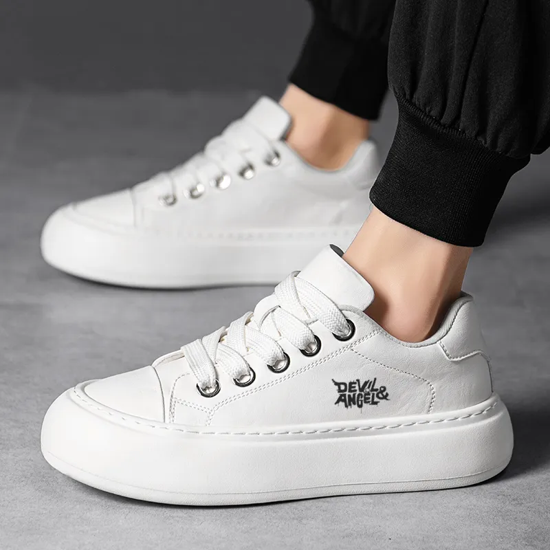 DEVIL AND ANGEL Slip Resistant And Abrasion Resistant Coverage Low Top Skateboard Shoes Men's-2