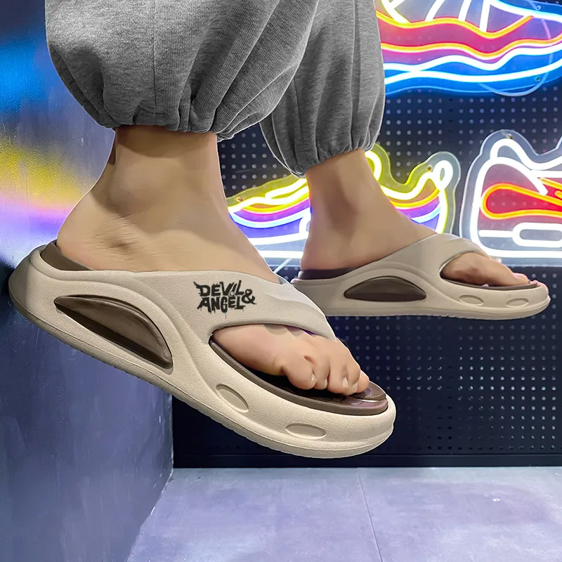 DEVIL AND ANGEL EVA Abrasion Resistant Slip Resistant Flip Flops Men's-11
