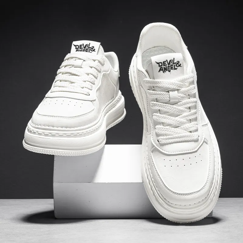 DEVIL AND ANGEL Anti Slip Wear Resistant Low Top Skateboard Shoes Men's-3
