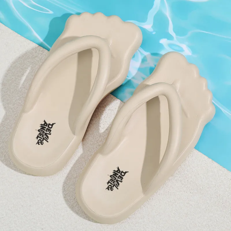 DEVIL AND ANGEL Abrasion Resistant Slip Resistant Flip Flops Men's-5