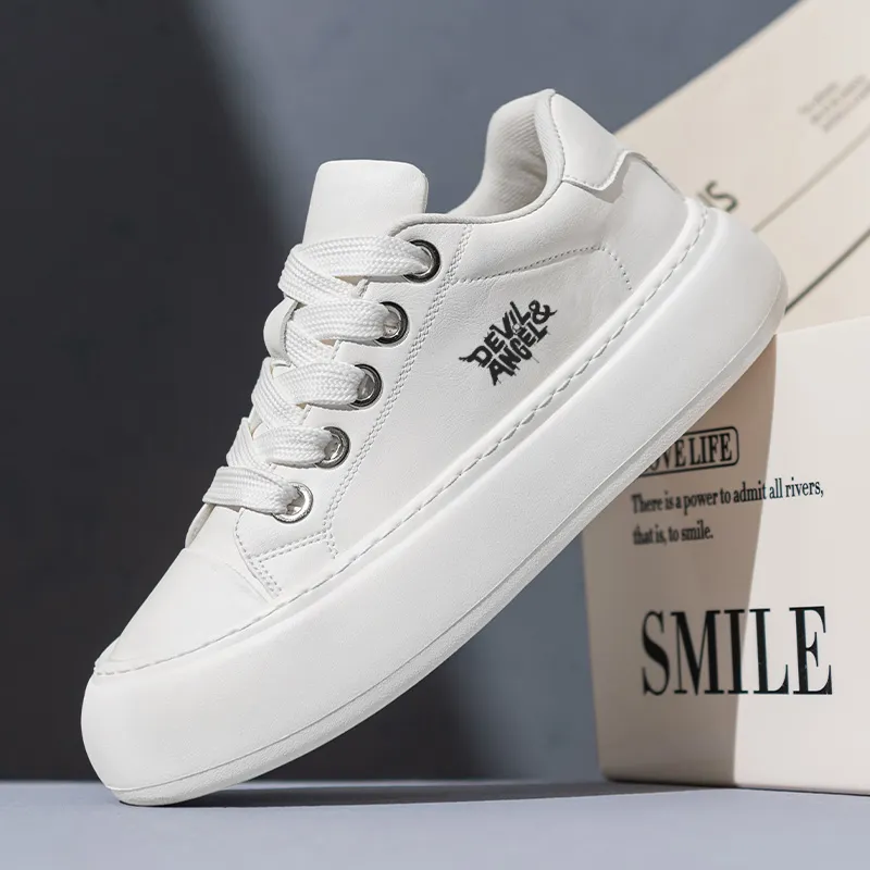 DEVIL AND ANGEL Slip Resistant And Abrasion Resistant Coverage Low Top Skateboard Shoes Men's-11