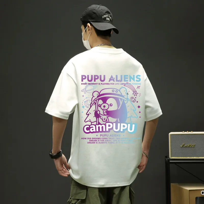 PUPU ALIENS T-Shirt Summer Unisex 2 Pack-2