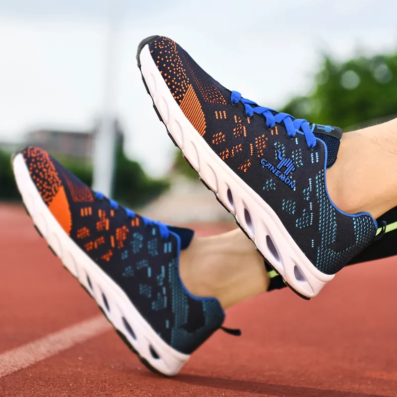 Pilot The Camel Cushioned Wear-Resistant Breathable Low-Top Running Shoes Men's-10