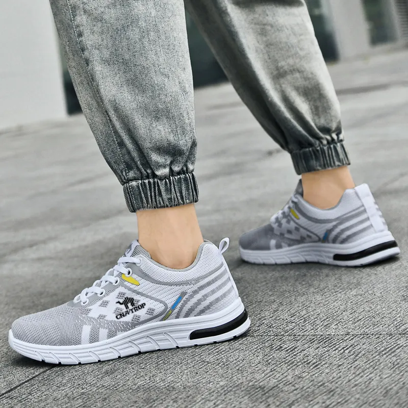 Pilot The Camel Anti-Slip And Wear-Resistant Breathable Low-Top Running Shoes Men's-8