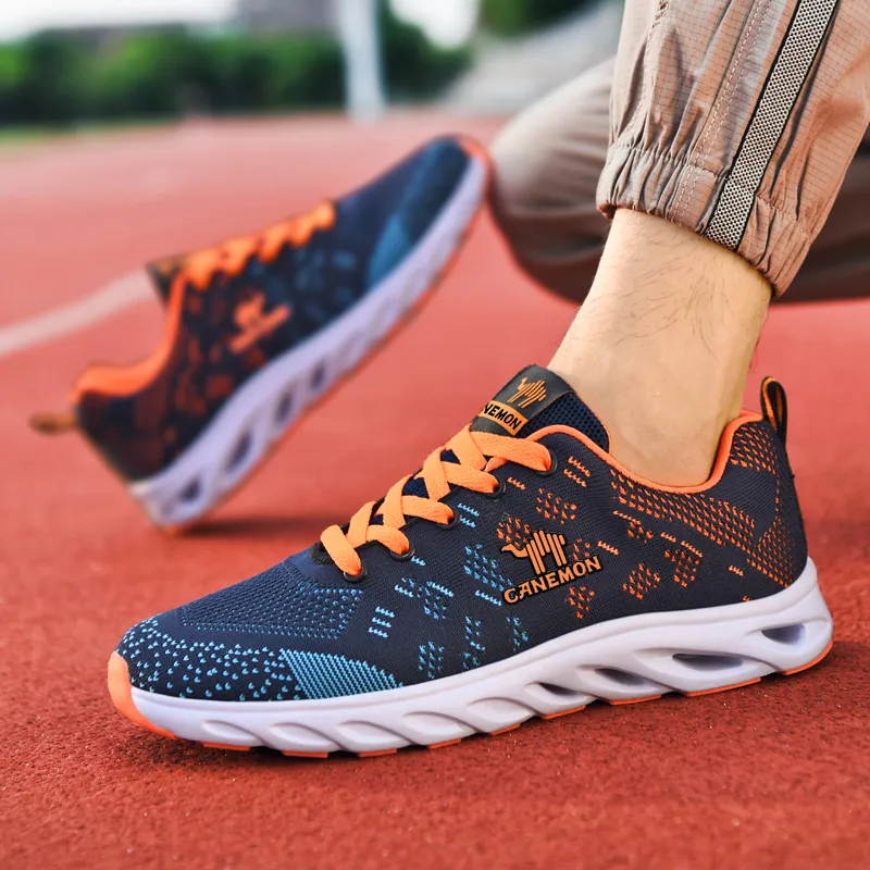 Pilot The Camel Cushioned Wear-Resistant Breathable Low-Top Running Shoes Men's-2