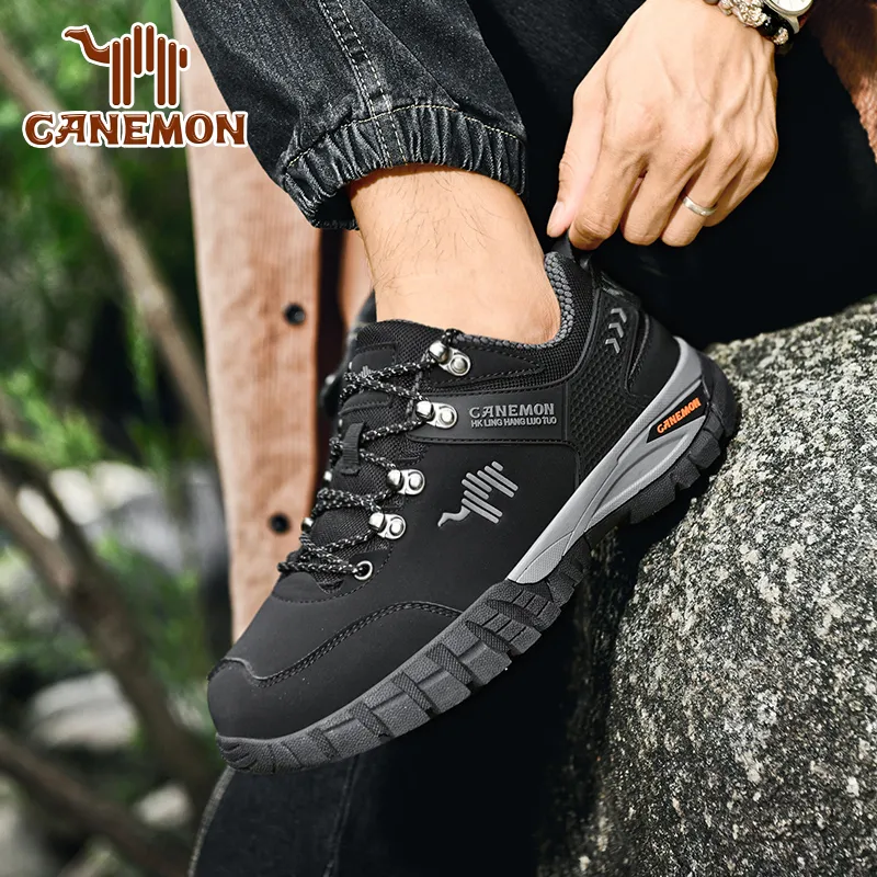 Pilot The Camel Anti-Slip Wear-Resistant Low-Top Hiking Shoes Unisex-4