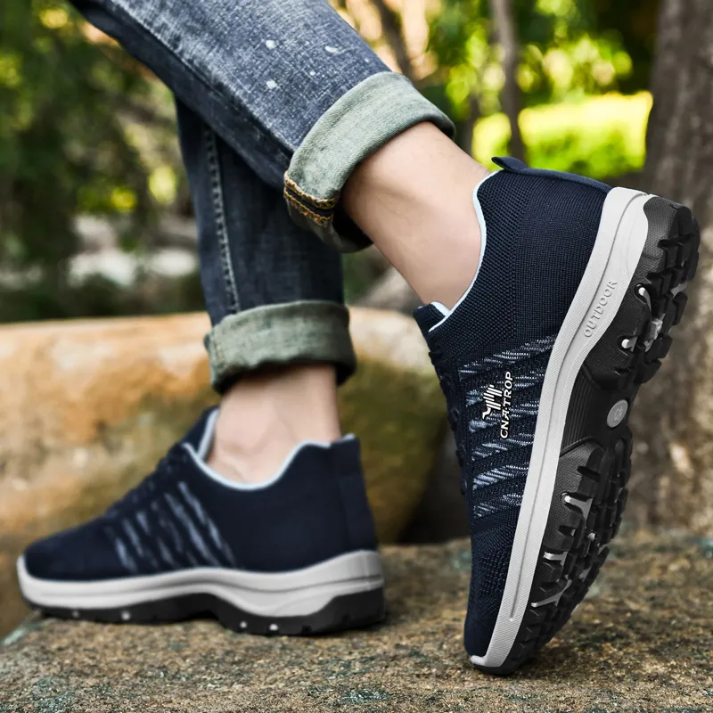 Pilot The Camel Anti-Slip And Wear-Resistant Breathable Low-Top Outdoor Shoes Men's-12