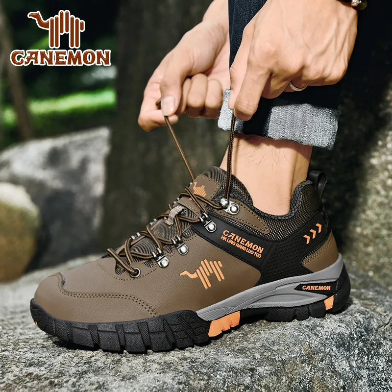 Pilot The Camel Anti-Slip Wear-Resistant Low-Top Hiking Shoes Unisex-9
