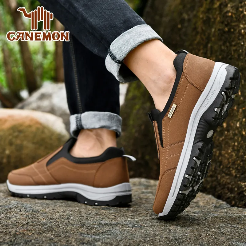 Pilot The Camel Durable Breathable Low-Top Outdoor Shoes Men's-17