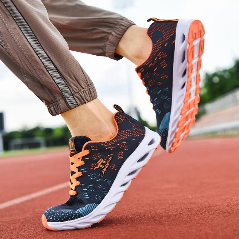 Pilot The Camel Cushioned Wear-Resistant Breathable Low-Top Running Shoes Men's-6