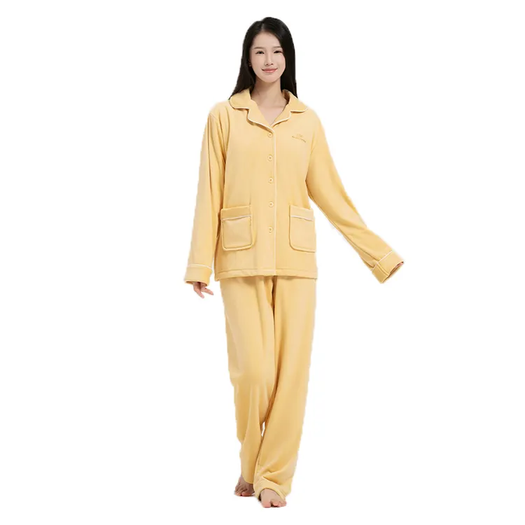 Skechers Pajama Set Women's Bean Yellow-1