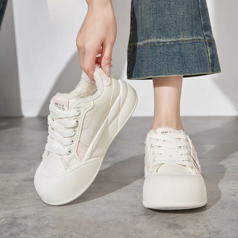 Komanic Thermal Low Top Skateboard Shoes Women's-6