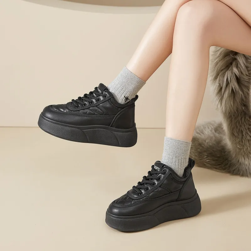 Komanic Insulated High Top Casual Shoes Women's-9