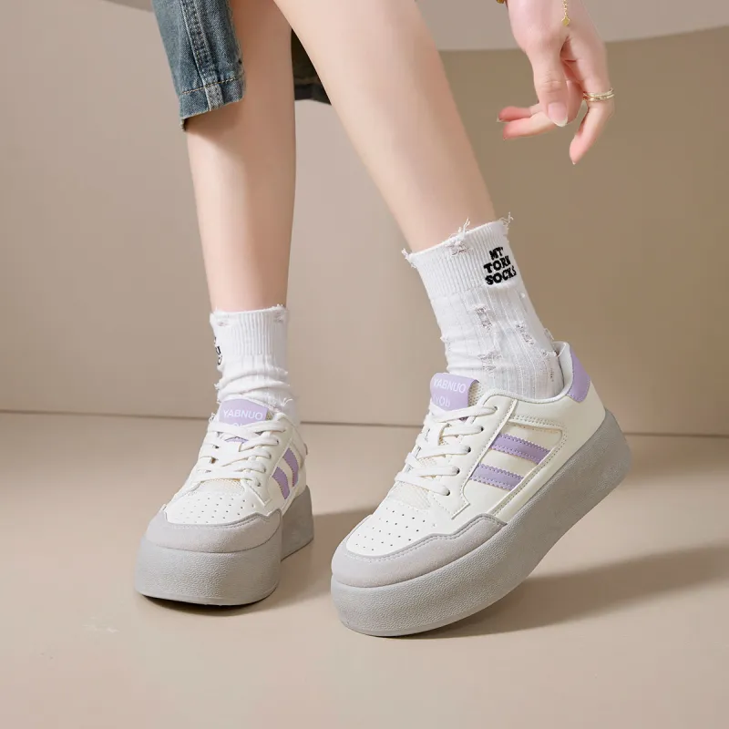 Komanic German Army Trainers Low Top Skateboard Shoes Women's-17