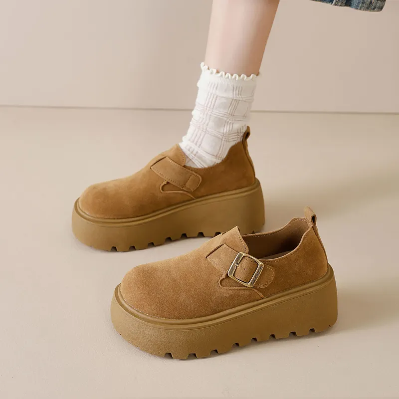 Komanic Loafers Women's Brown-4