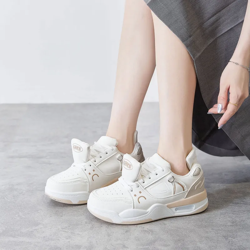 Komanic Puffy Shoes Lightweight Low Top Casual Shoes Women's-24