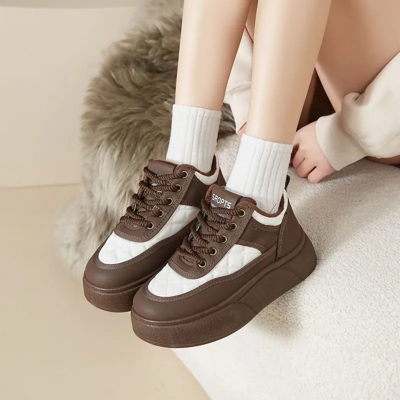 Komanic Insulated High Top Casual Shoes Women's-1