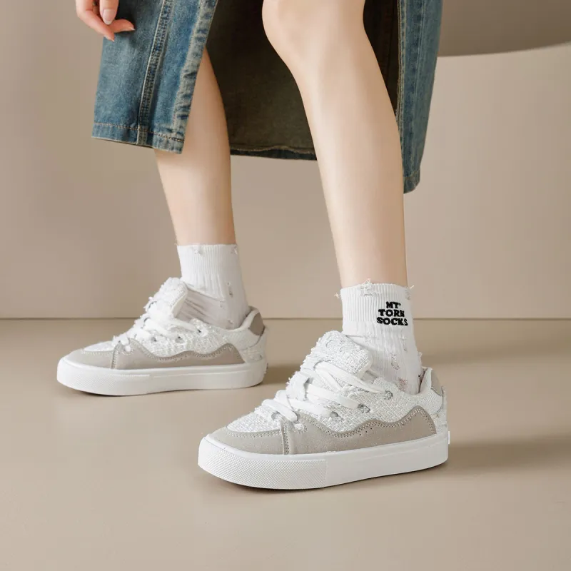 Komanic Niche American Low Top Skateboard Shoes Women's-11
