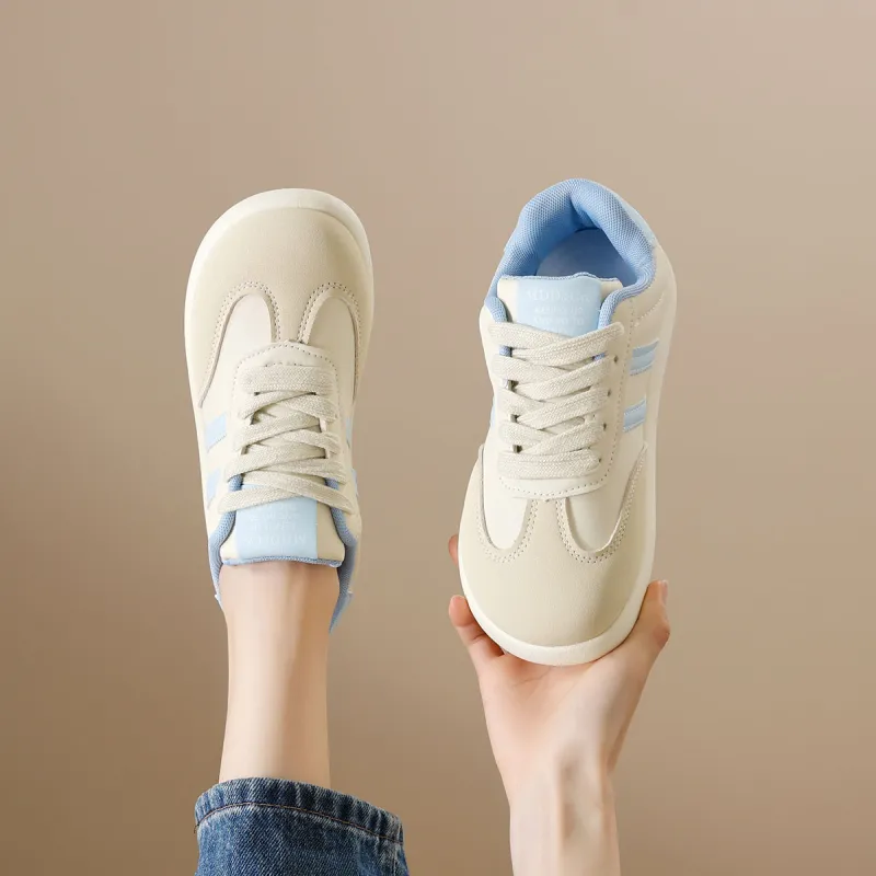 Komanic German Army Trainers Low Top Casual Shoes Women's-4