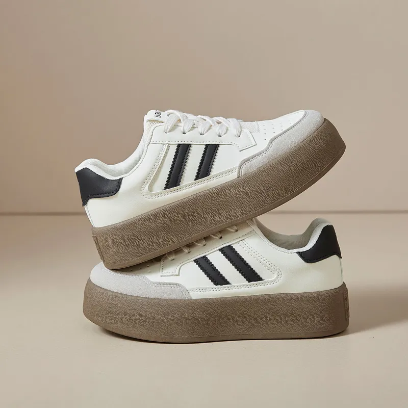 Komanic German Army Trainers Low Top Skateboard Shoes Women's-3