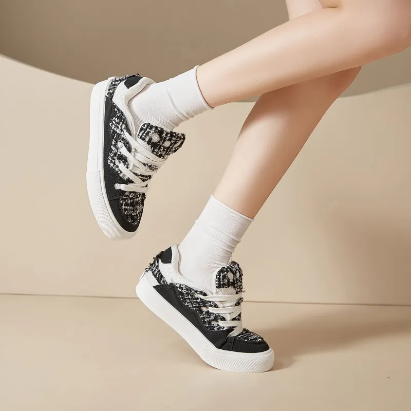 Komanic Niche American Low Top Skateboard Shoes Women's-3