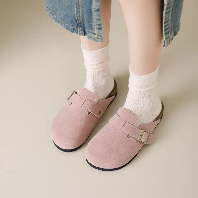 Komanic Stitching Closed Toe Slippers Unisex-15