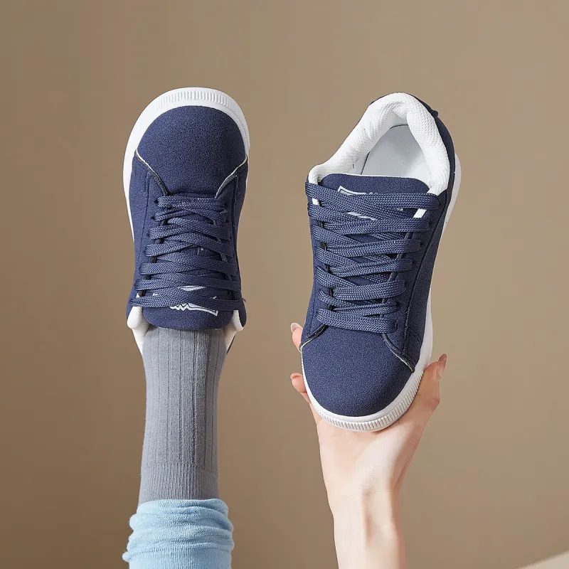 Komanic Couple's Hong Kong Chic Women's Lightweight, Breathable, And Slip Resistant Low Top Puffy Shoes Women's Black-14