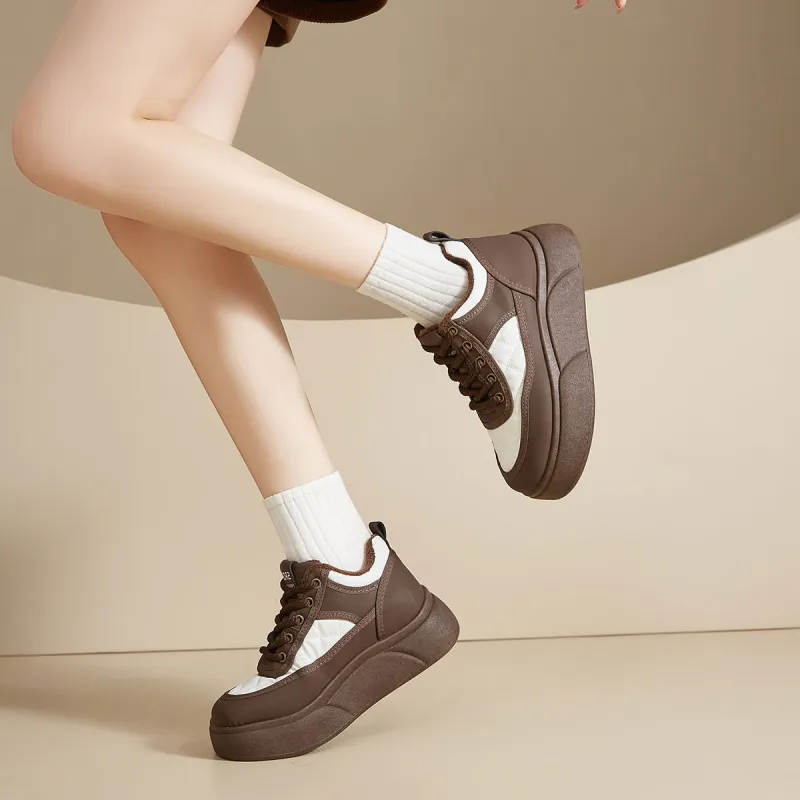 Komanic Insulated High Top Casual Shoes Women's-2
