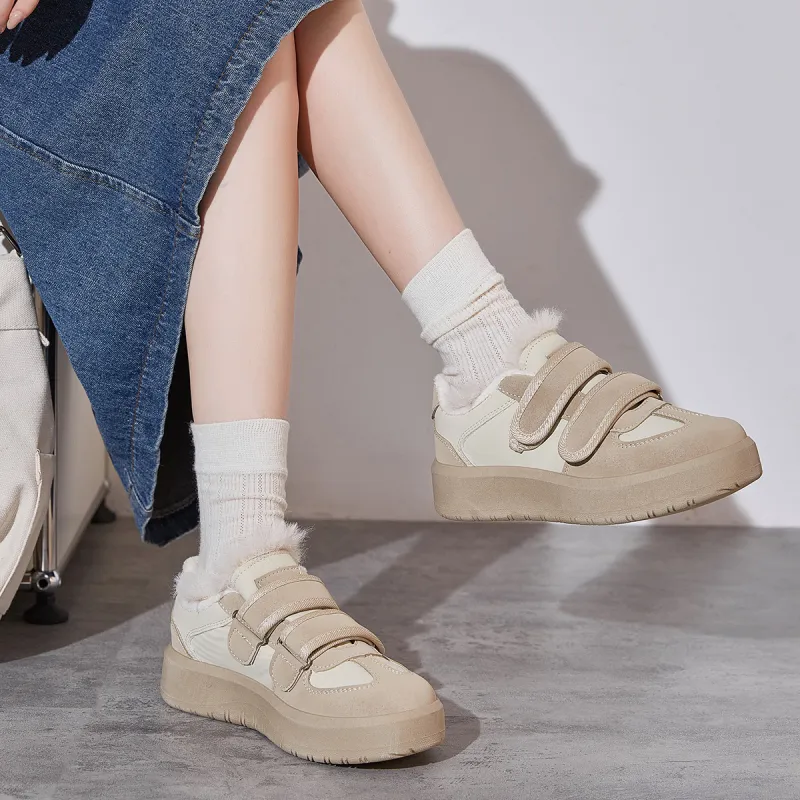 Komanic Thermal Low Top Casual Shoes Women's-10