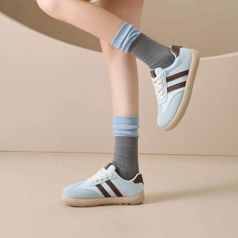 Komanic German Army Trainers Low Top Casual Shoes Women's-14