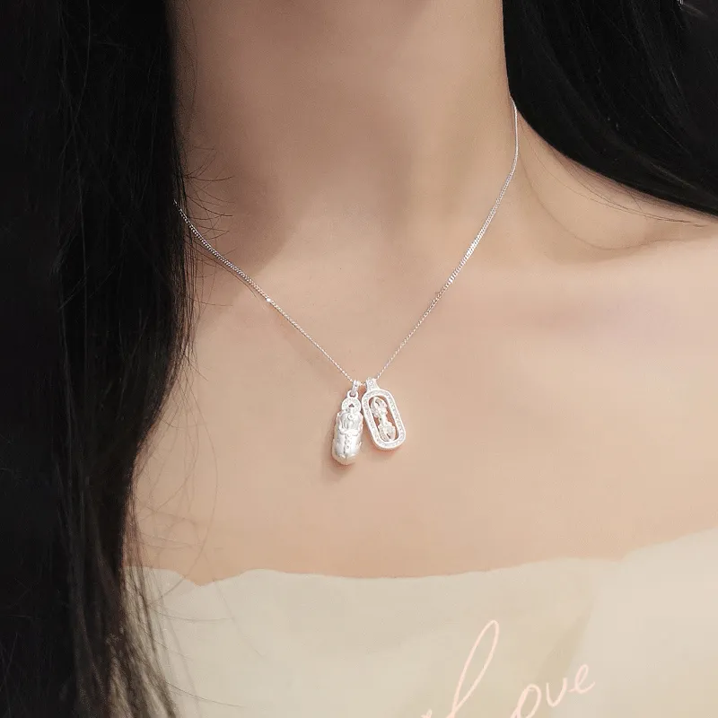 AFN 925 Sterling Silver Necklaces Unisex-1