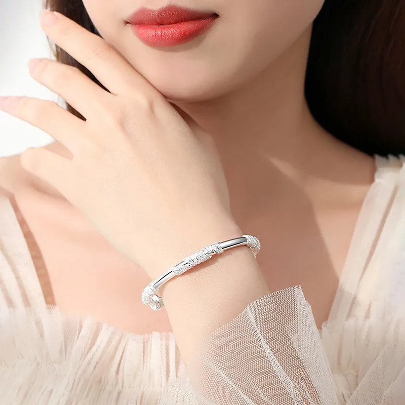 AFN 999 Fine Silver Bangles Women's-1