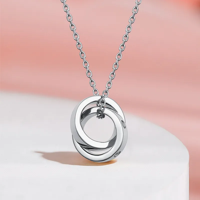 AFN 925 Sterling Silver Necklaces Women's-2