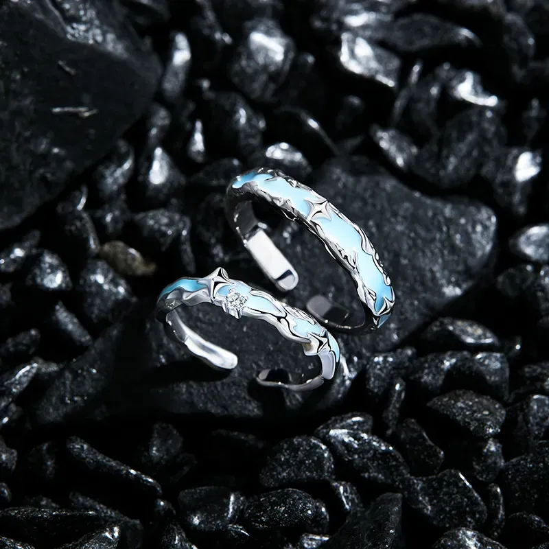 AFN 925 Sterling Silver Rings Unisex-3