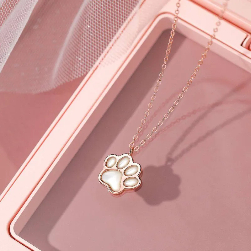 AFN 925 Sterling Silver Necklaces Women's-5