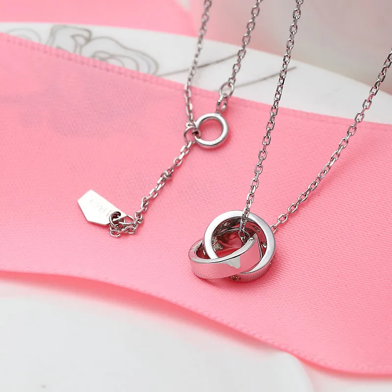 AFN 925 Sterling Silver Necklaces Women's-1