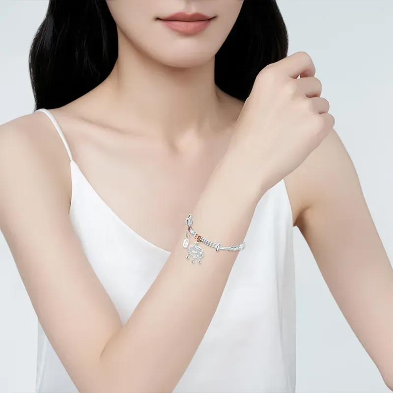 AFN 999 Fine Silver Bangles Women's-1