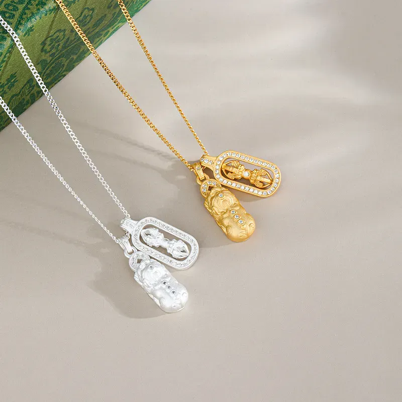 AFN 925 Sterling Silver Necklaces Unisex-2