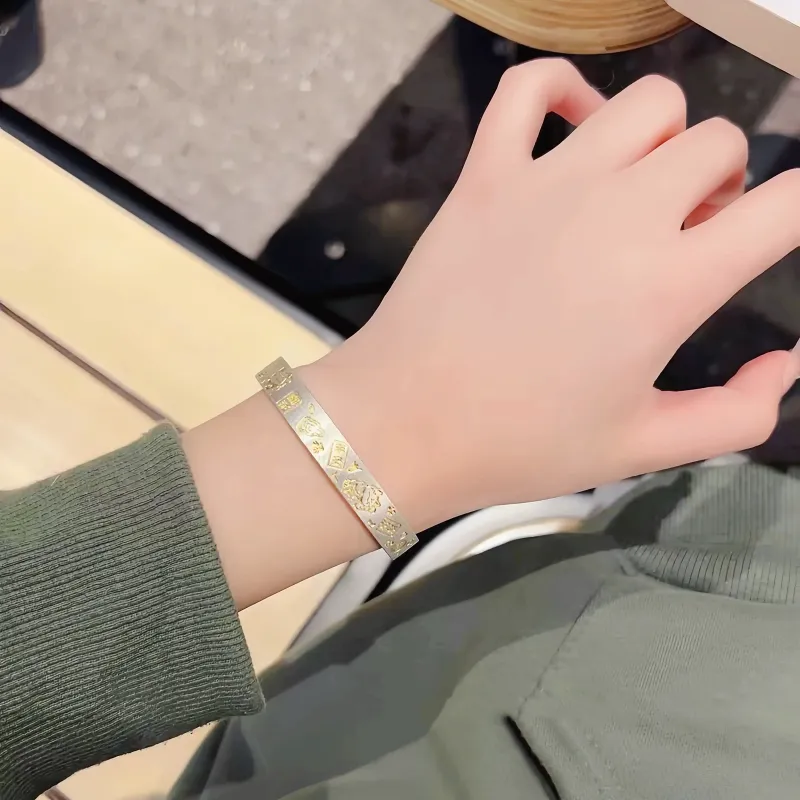 AFN 999 Fine Silver Bangles Men's-3
