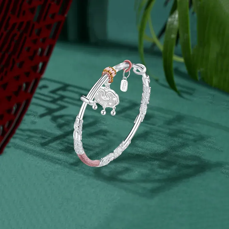 AFN 999 Fine Silver Bangles Women's-2