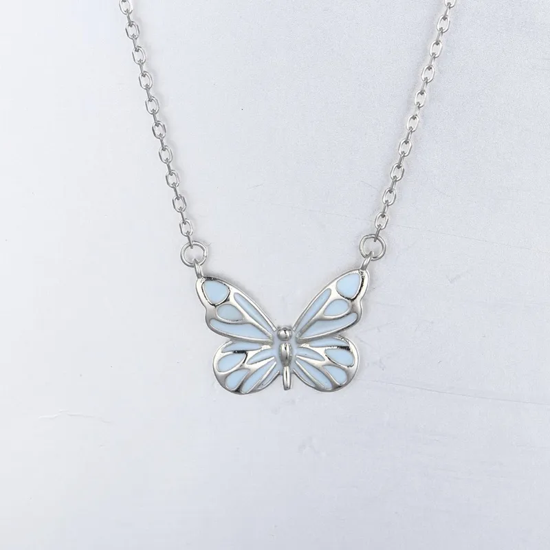 AFN 925 Sterling Silver Necklaces Women's-5