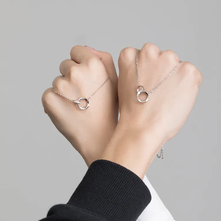AFN S925 Silver Necklaces Unisex-2