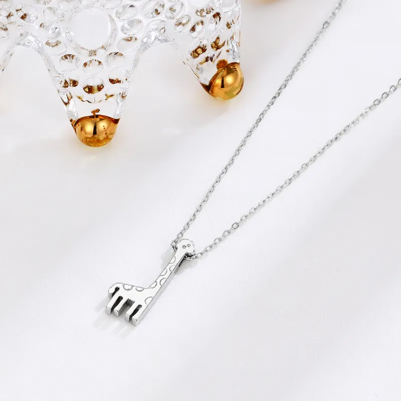 AFN 925 Sterling Silver Necklaces Women's-5