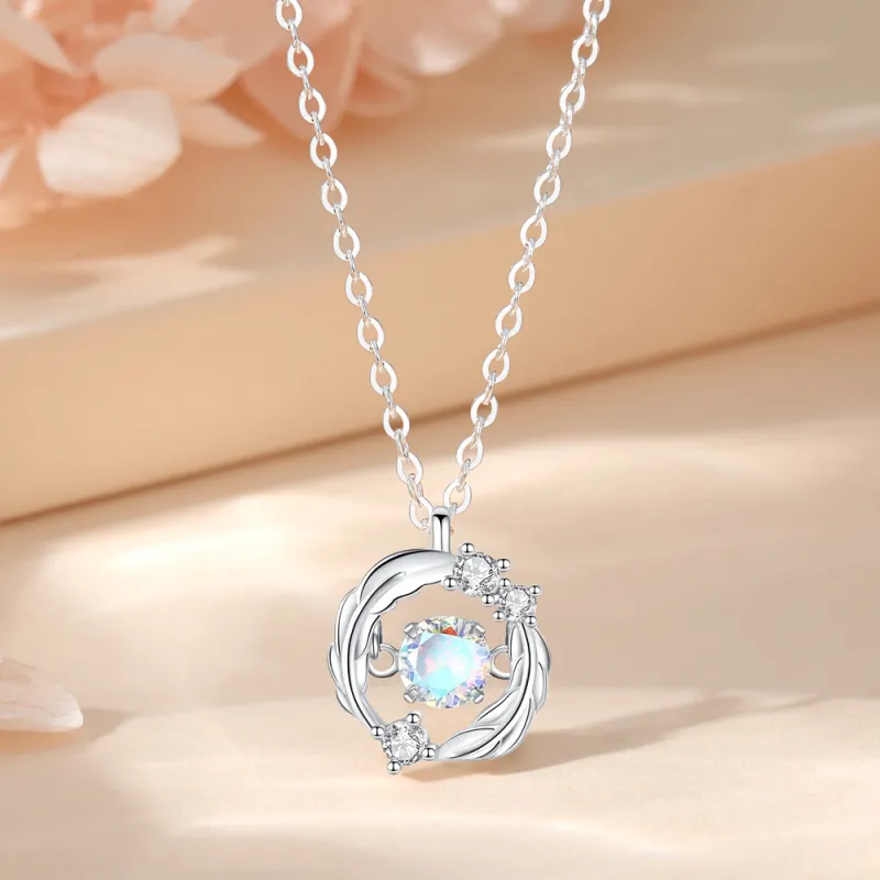 AFN 925 Sterling Silver Necklaces Women's-7