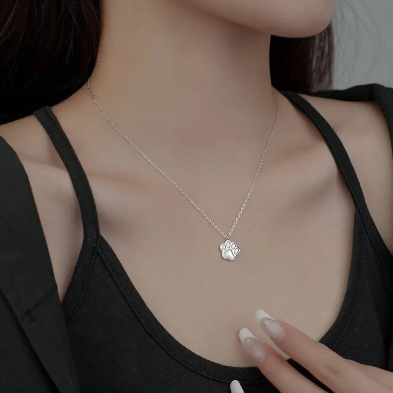 AFN 925 Sterling Silver Necklaces Women's-3