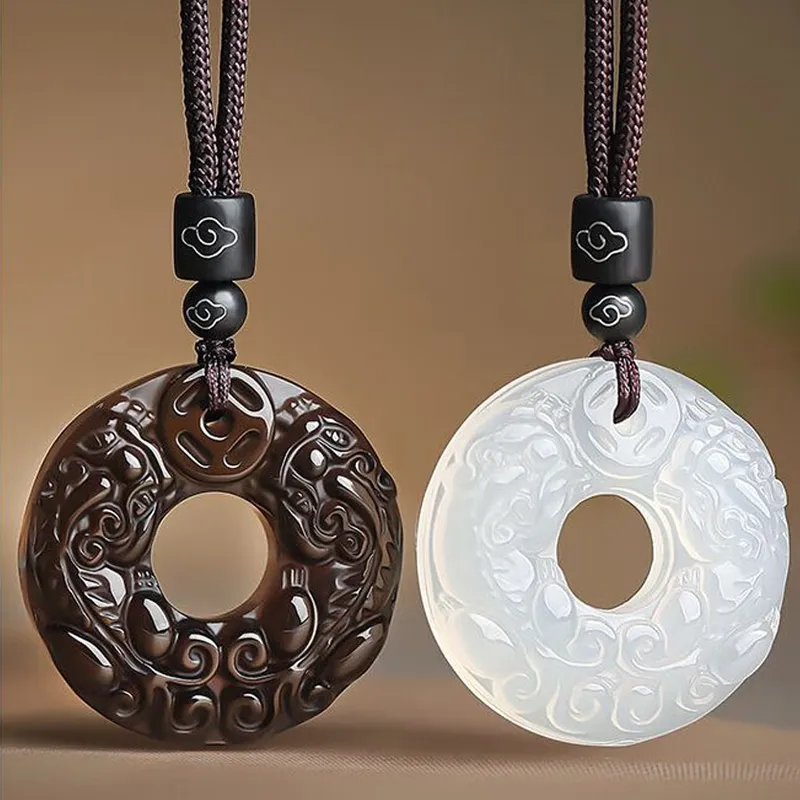 AFN Chalcedony Necklaces Unisex-6