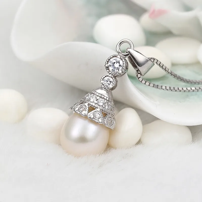 AFN Freshwater Pearl Necklaces Women's-1