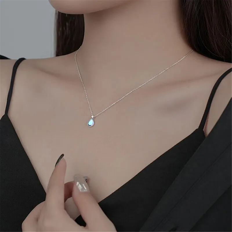 AFN 925 Sterling Silver Necklaces Women's-1